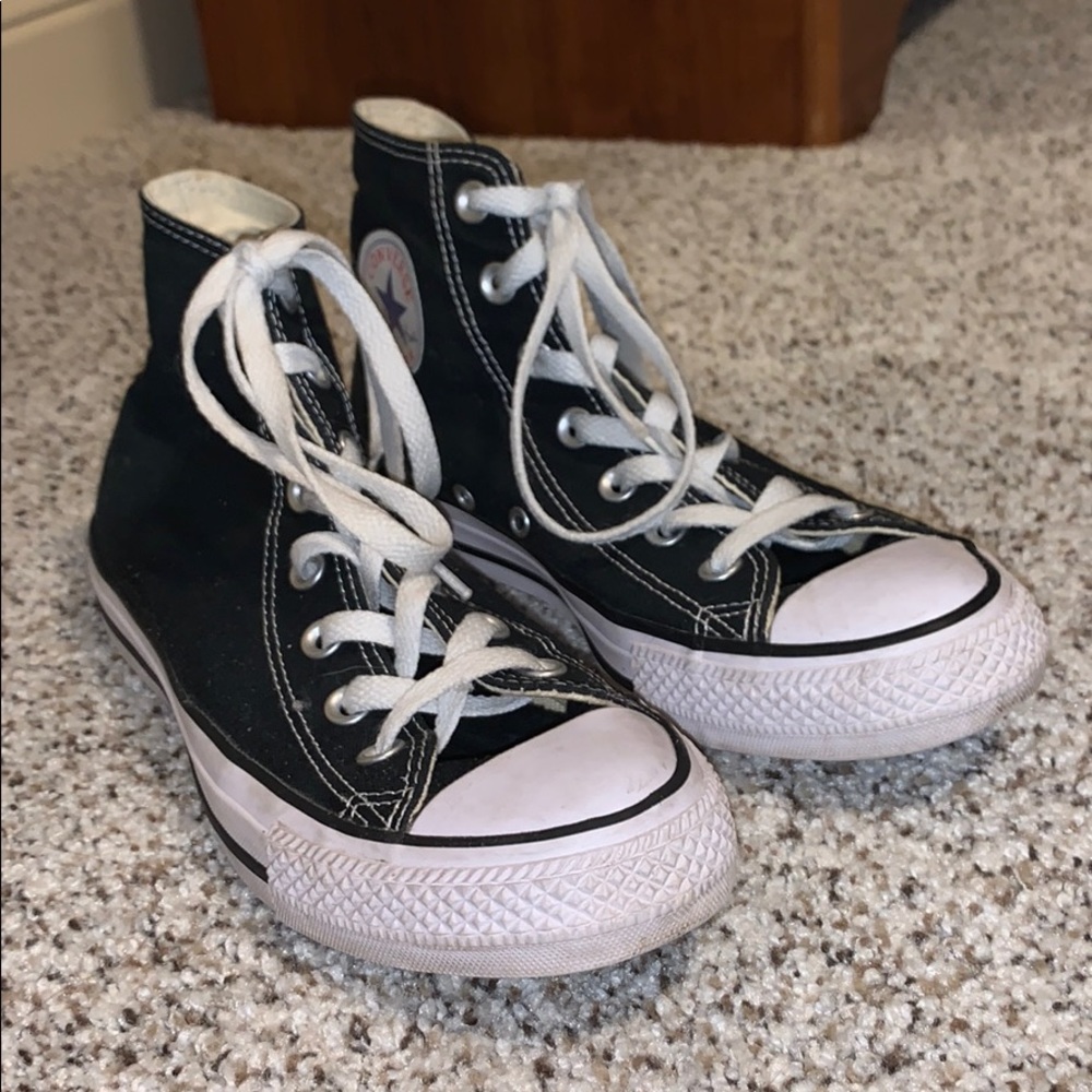 Black High-Top Converse